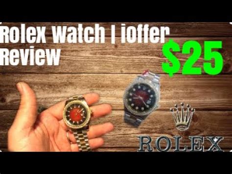 rolex ioffer review|how to check for rolex.